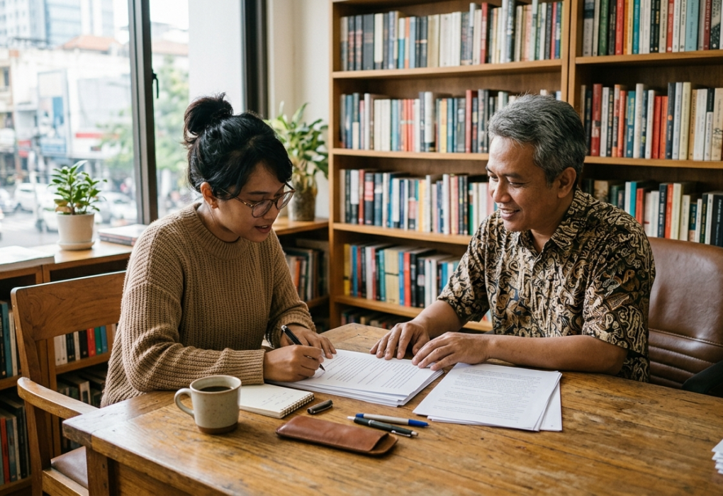 jejak Kreativitas dan Gerbang LiterasiProfil Penulis & Penerbit