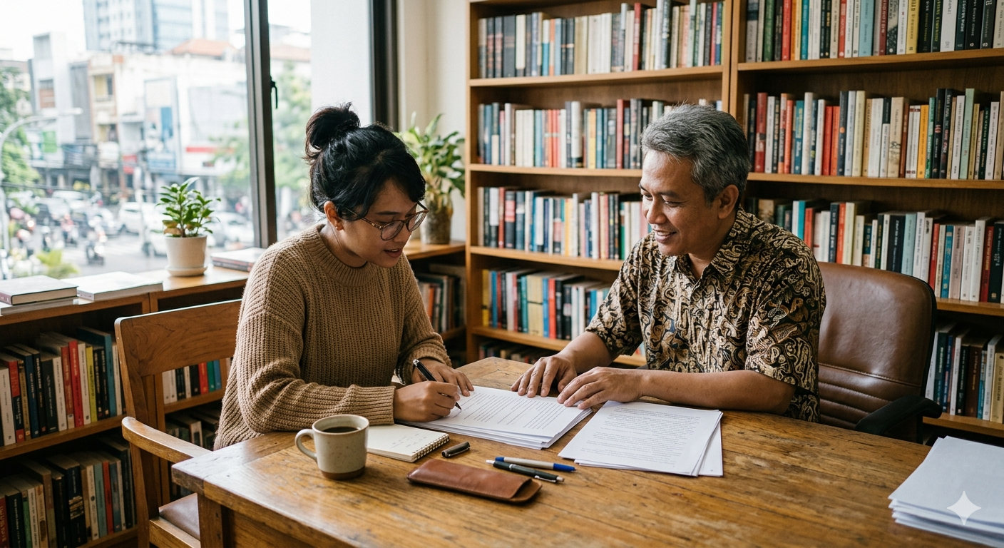 jejak Kreativitas dan Gerbang LiterasiProfil Penulis & Penerbit